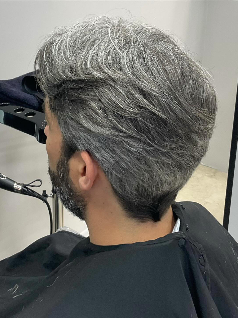 Modèle coupe homme